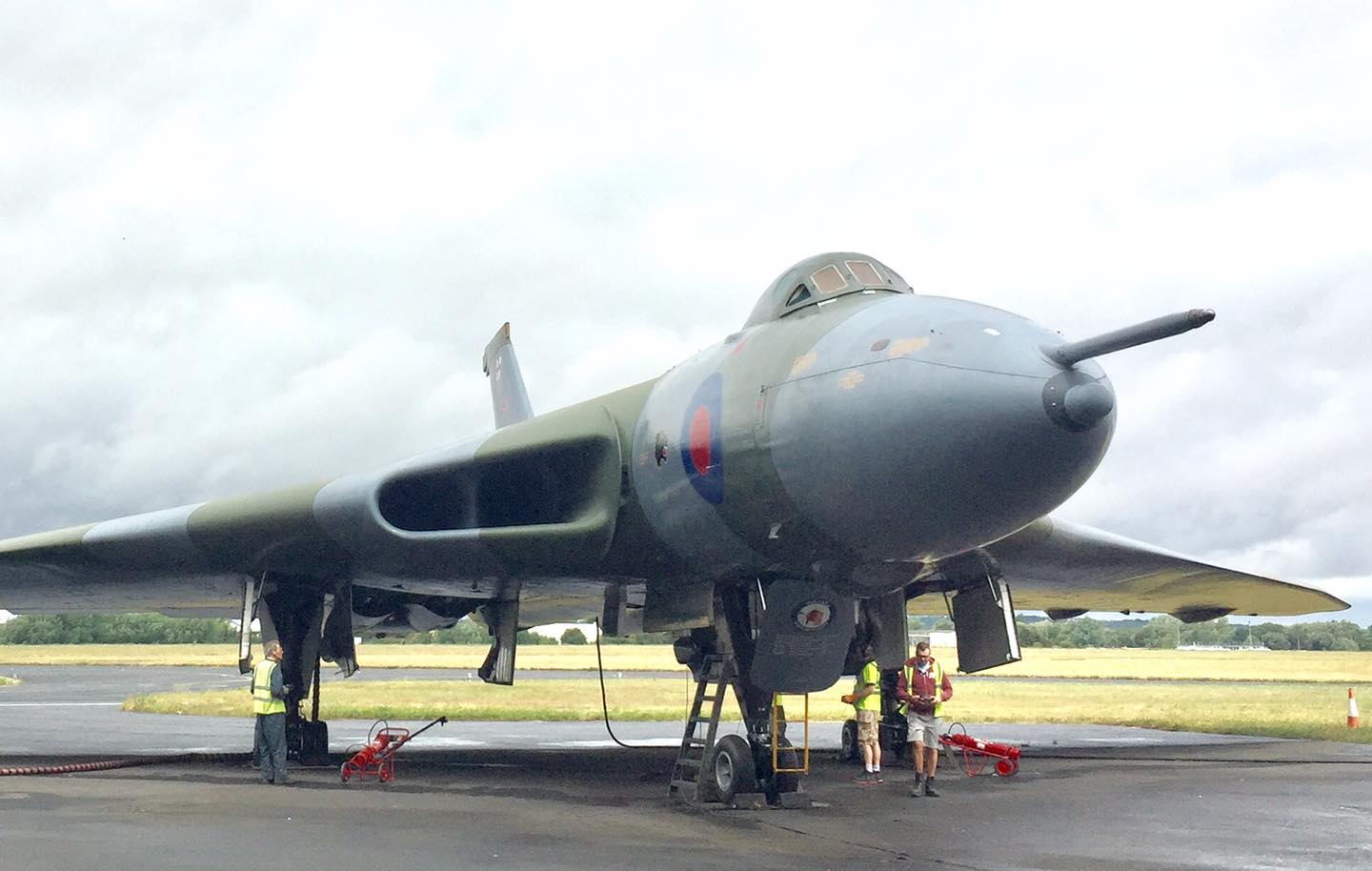 Vulcan XL426 Taxi Run Summer 2021 Visit Southend