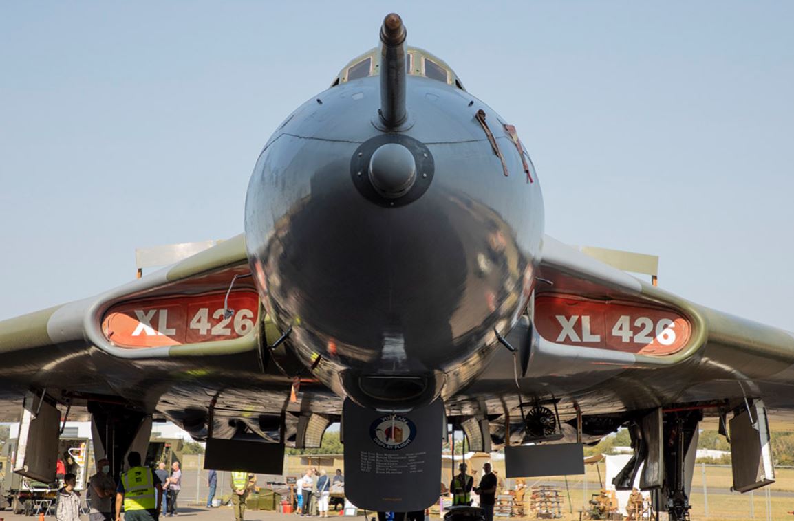 Vulcan XL426 Taxi Run September 2021 Visit Southend
